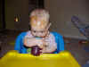Haley learning to drink Juice 01-10-00.jpg (104066 bytes)